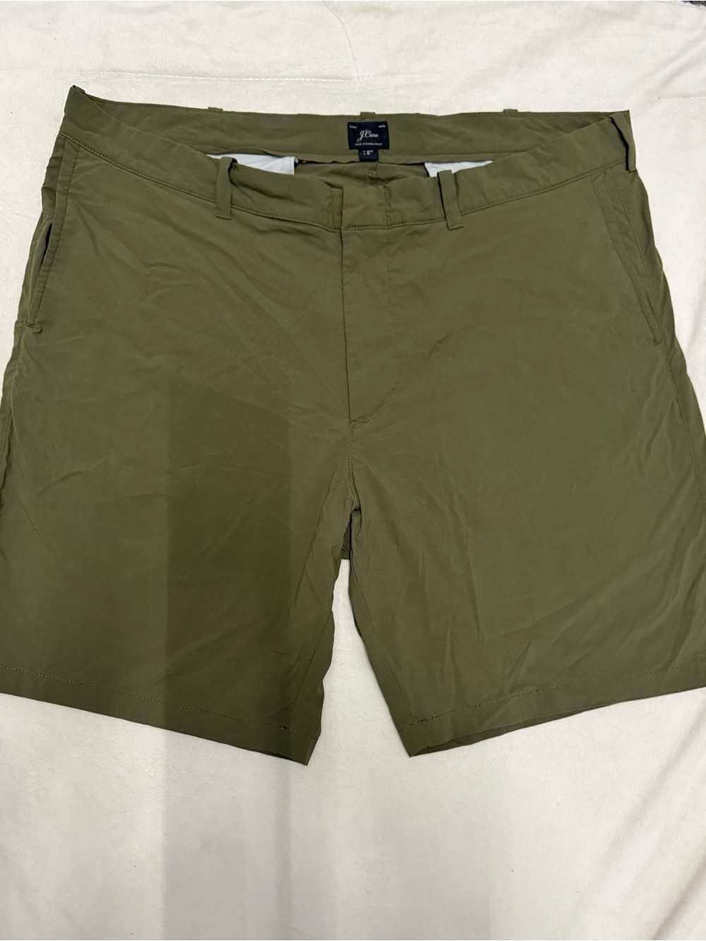 J. Crew Olive Green Men’s Performance Shorts